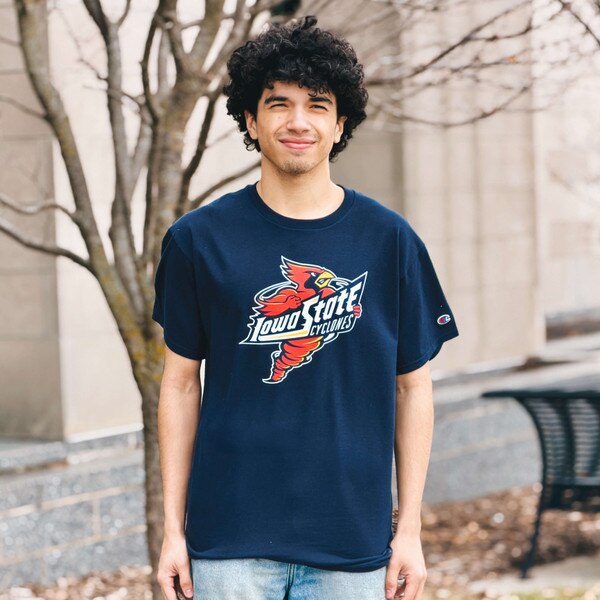 Champion® Spirit Collection Vintage Punching Cy Navy T-Shirt